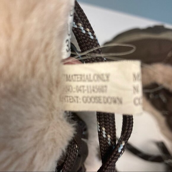 THE NORTH FACE  Sz 6 Down Lined Faux Fur Wintergrip Boots - Picture 14 of 15